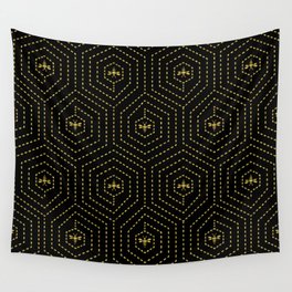 Honeycomb Home Wall Tapestry