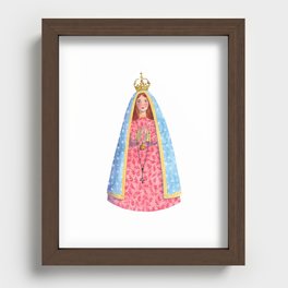 Our Lady of Fátima / Nossa Senhora de Fátima Recessed Framed Print