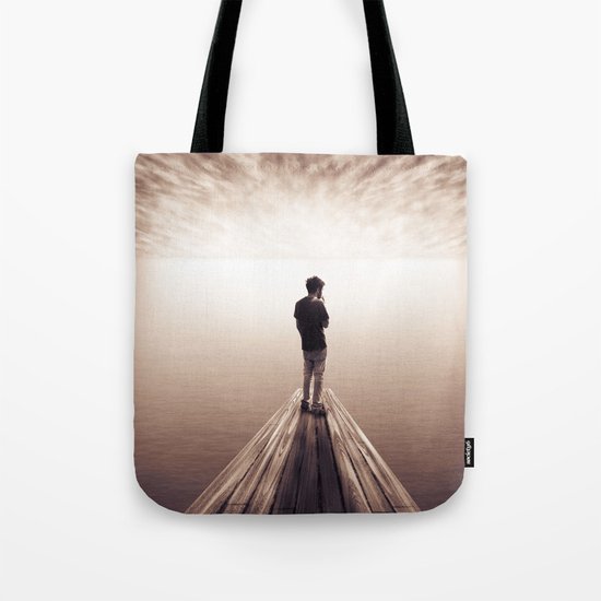 The Sky is getting closer Tote Bag