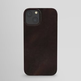 Dark Brown iPhone Case