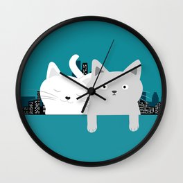 In the city Wall Clock