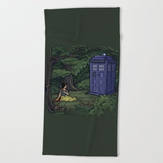 Escape from the Dark Forest Beach Towel
