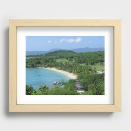 Caneel Bay, St. John, U.S. Virgin Islands Recessed Framed Print