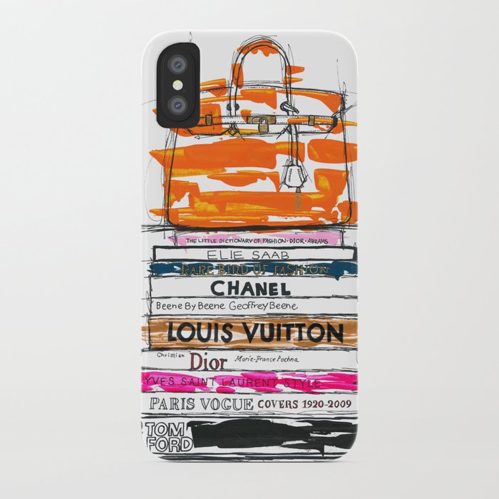 birkin bag and fashion books iphone case