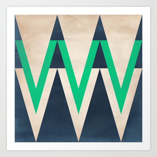 ABSTRACT 5 Art Print