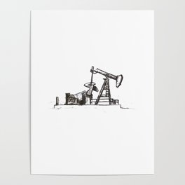 Oil Well Poster