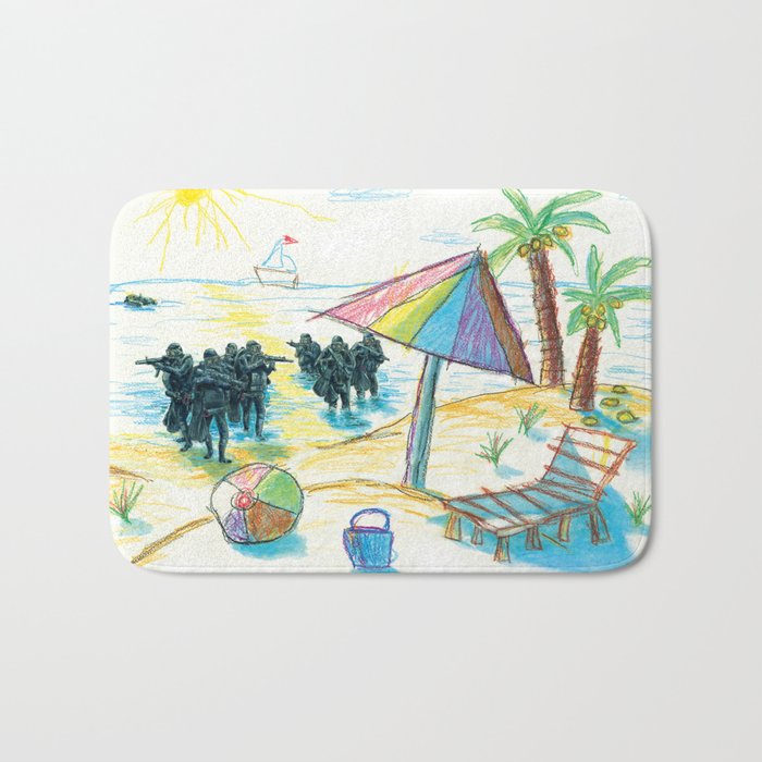 The reality is carrying by the storm your dreams about vacation Bath Mat
