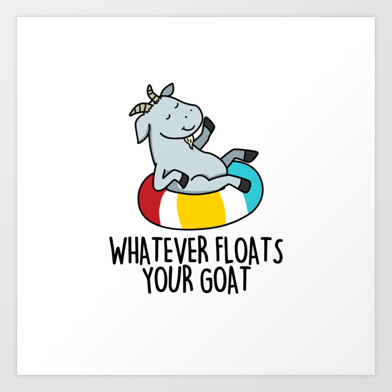 Whatever Floats Your Goat Boat Funny Coin Purse 