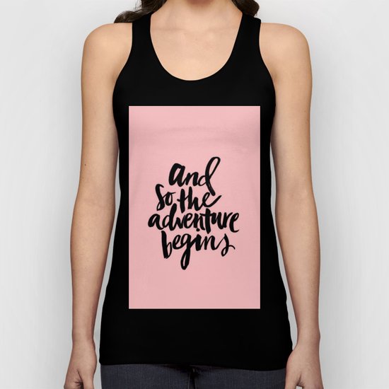 And So The Adventure Begins Unisex Tank Top