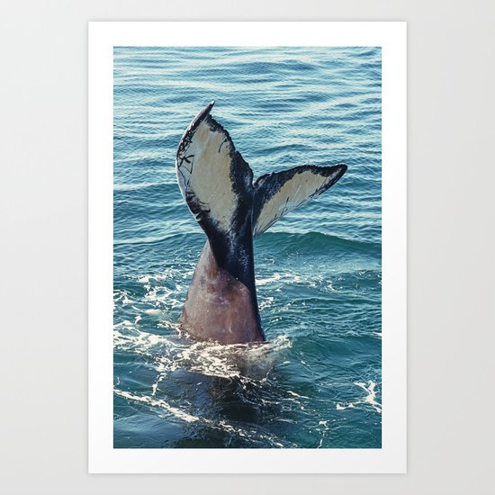 Youth in the Sea Art Print