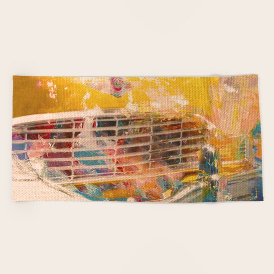 Car Wash 1 Beach Towel