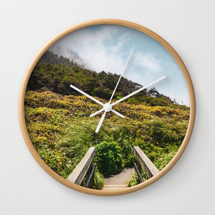 Oregon Coast | PNW Travel Photography Wall Clock