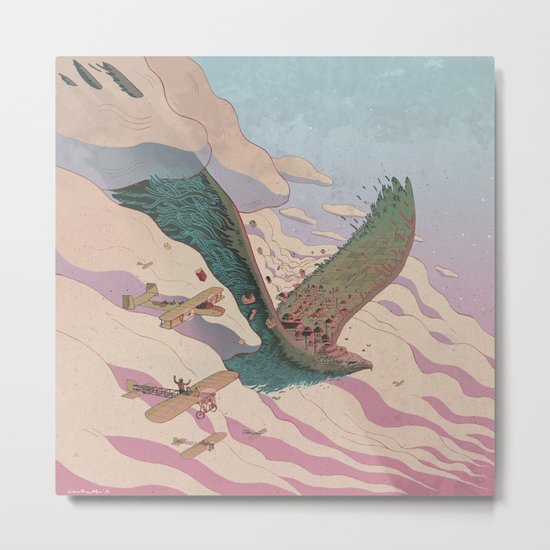 The ancient eagle Metal Print