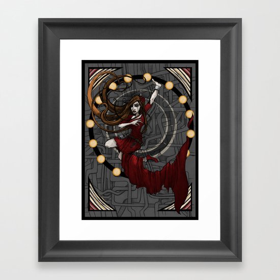 The Human Inside Framed Art Print