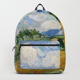 Wheat Field with Cypresses Backpack