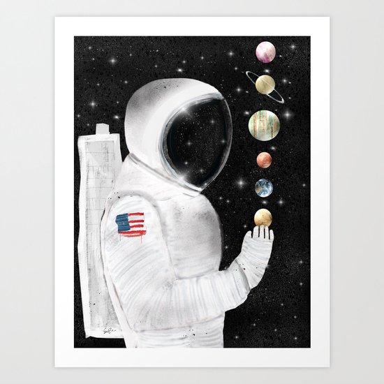 Star Boy Art Print
