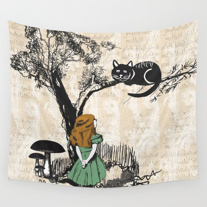 Cheshire hot sale cat tapestry