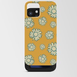 Joyful Chamomile pattern iPhone Card Case