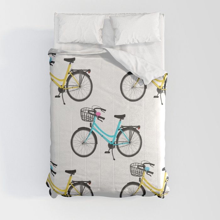 I want to ride my bicycle Comforter