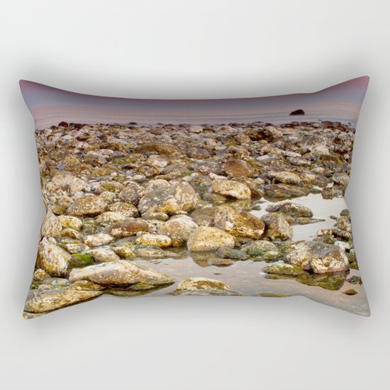 low tide Rectangular Pillow