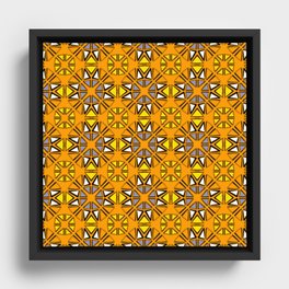 sunshine shaman Framed Canvas