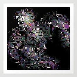 Irregular Shapes Art Prints Society6