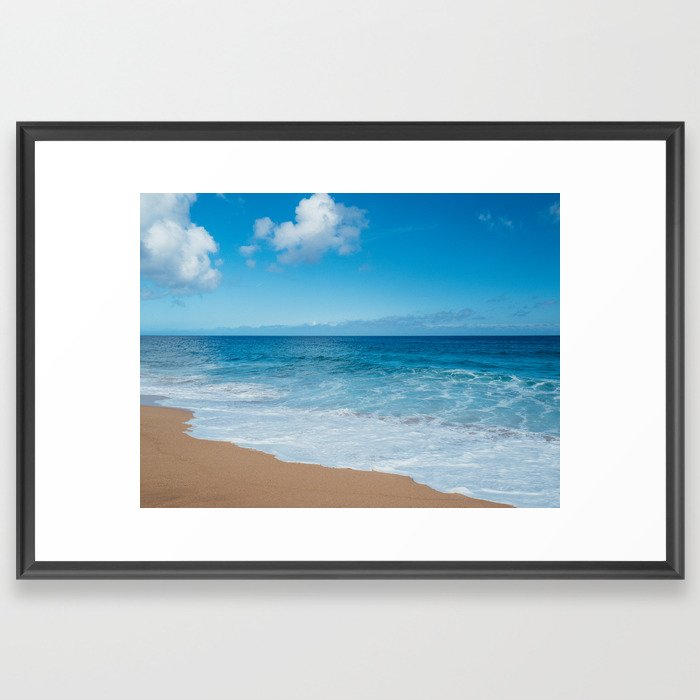 Kauai Shoreline Framed Art Print