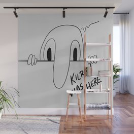 Kilroy was here Wall Mural