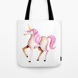 Pink Unicorn Tote Bag