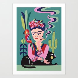 Frida Kahlo  Art Print