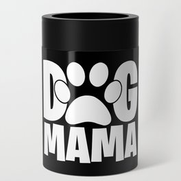 Dog Mama Pet Paw Womens Can Cooler