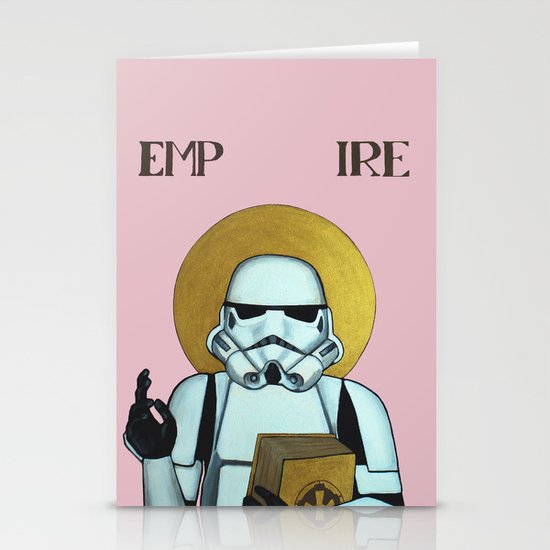 "EMPIRE" - Star Wars, Stormtrooper Stationery Cards