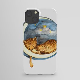 Moon Leopard iPhone Case