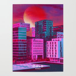 Oslo City Poster