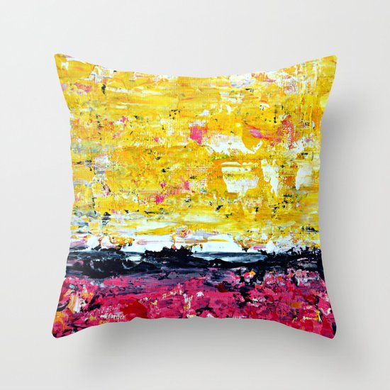 Color Combo #1 Throw Pillow