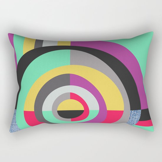 Geometric#19 Rectangular Pillow