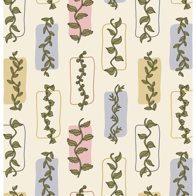Winding Vines in Organic Colors by Beth Baxter Studio Winding Vines in Organic Colors by Beth Baxter Studio