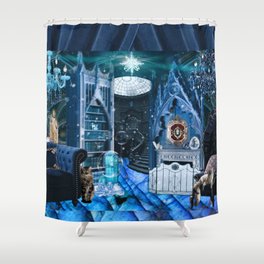 Ravenclaw Not-So-Common Room (FULL) Shower Curtain