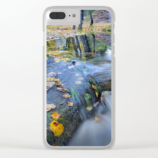 "White river" Into the woods Clear iPhone Case