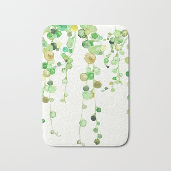 Behind the Vines Bath Mat
