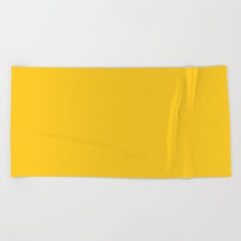 Electric Yellow Beach Towel