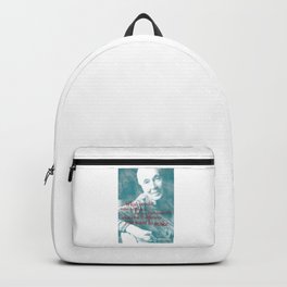 Jane Goodall Quote 2 Backpack