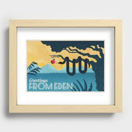 From Eden Recessed Framed Print