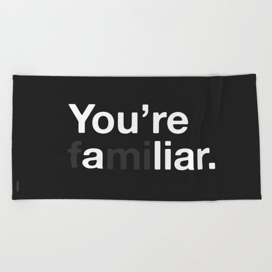 Liar Beach Towel