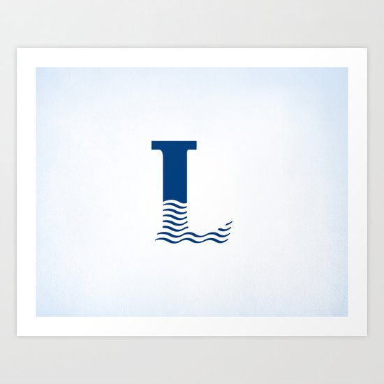 Lake Lizzie Art Print