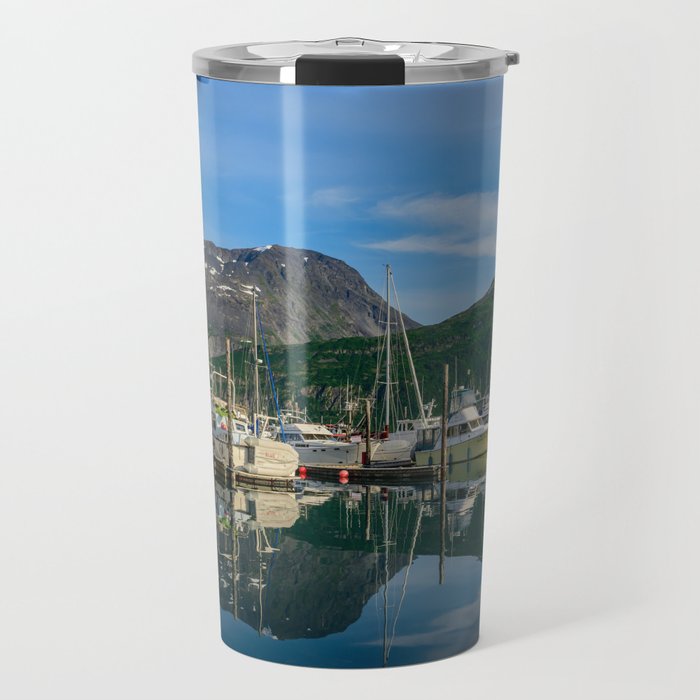 6814 Whittier Harbor, Alaska Travel Mug