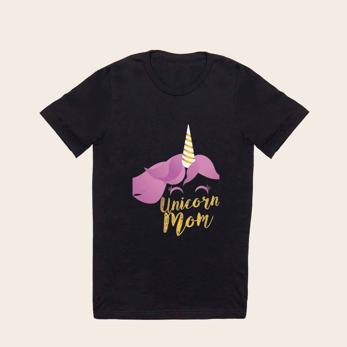 Unicorn Mom Mothers Day Gifts Baby Shower Party T Shirt by Magnum