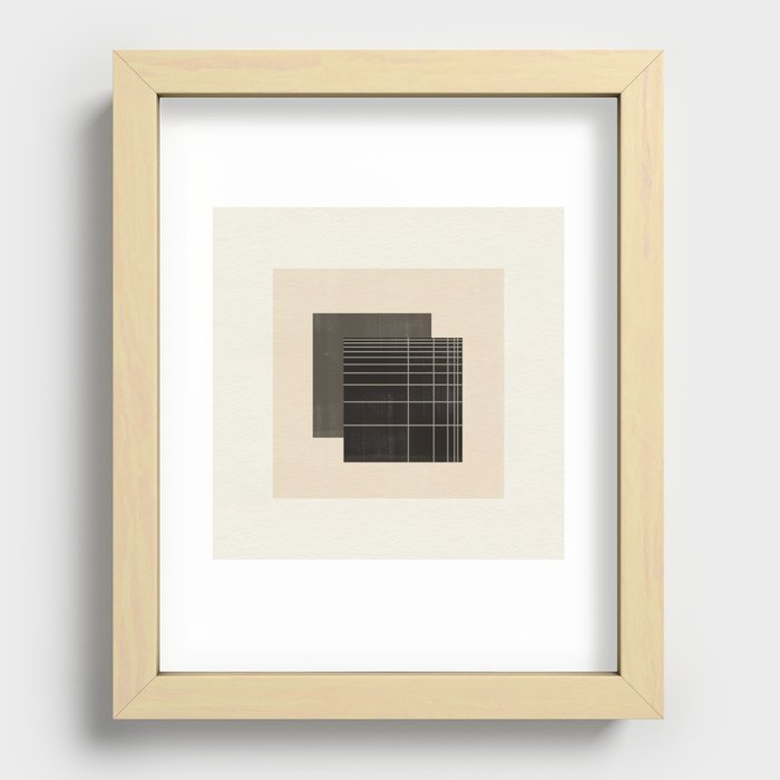 Minimalist Object 05 Recessed Framed Print