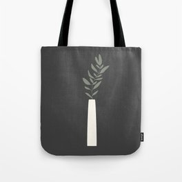 Minimalist Leaf Abstract Tote Bag