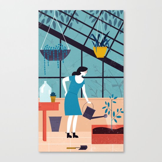 Greenhouse Canvas Print
